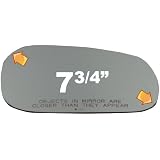 1999-2005 SUZUKI VITARA-GRAND VITARA Convex, Passenger Side Replacement Mirror Glass by Automotive Mirror Glass