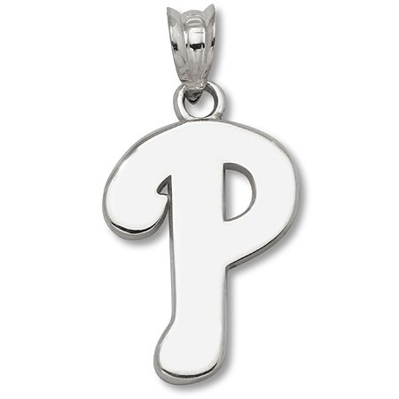 Philadelphia Phillies "P" Logo Pendant Sterling Silver at Amazon.com