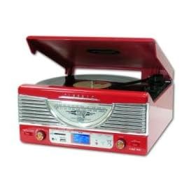 Nilox Giradischi/Fm/Sd/Usb Rosso Laccato Nilox Giradischi/Fm/Sd/Usb Rosso Laccato