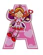 Self Adhesive Wooden Fairy Letter A by The Toy Workshop