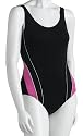 Speedo Women's Aquatic Endurance+ Polyester Plus Size Solid Splice U-Back Swimsuit