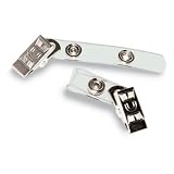 31Z Qr%2Bm6VL. SL160  Advantus Vinyl Badge Straps with Clip 100 Count