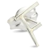 Melissa Joy Manning Alphabet Silver Initial F