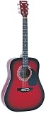Falcon FG100R Guitarra ac�stica - color rojo