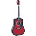 Falcon FG100R Guitarra ac�stica - color rojo