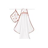 aden + anais Classic Hooded Towel & Washcloth Set - Splish Splash by aden + anais [並行輸入品]
