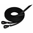 Weaver Leather CD-2034-BK Synthetic Split Reins