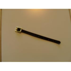 Buy Black Leather Luggage Strap for Deluxe Luggage Tags (tags sold separately). by Martha's Pet Place