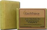 Earth Dance Lime Clay Detox Natural Bath & Shower Soap