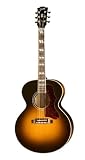 Gibson J-185 Acoustic-Electric Guitar, Vintage Sunburst