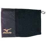 「MIZUNO（ミズノ） スポーツアクセサリー ネックウォーマー（ジュニア） ブラック／ブラック／レッド」の画像