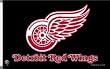 Detroit Red Wings NHL 3'x5' Banner Flag (Black) by Rico Industries