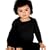 American Apparel 4007 Infant Baby Rib Long Sleeve Lap T, Black, 18-24 Months