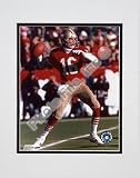 Joe Montana #9 Toss Double Matted 8 X 10 Photograph (Unframed)