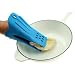 Fusionbrands Fingertongs Silicone Wearable Cooking Tongs, Blue