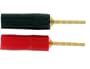 20 Qty (10 Pairs) of Atlona Gold Speaker Cable Wire Pin Connectors Plugs
