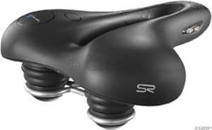 Selle Royal Ellipse Relaxed Xsenium Bicycle Saddle, Black