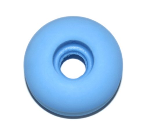 SportingGoods: Blank Skateboard Wheels  52mm, Light Blue 