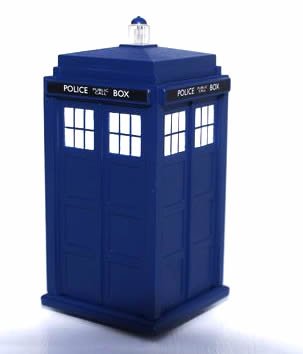 Dr Who In Car Air Freshener - Tardis