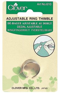 Clover Adjustable Ring Thimble