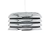 Present Time Leitmotiv Pendant Lamp Retro Tower Chrome Metal