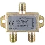 Diplexer 1 Port DC Passive 40-2150 MHz
