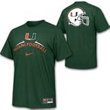 Miami Hurricanes Nike Youth Short Sleeve T-Shirts - Football Practice