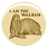 1" Beatles "I Am The Walrus" Button/Pin