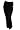 Asics Chumba Jazzpant Damen 0900 Art. 572997 schwarz