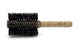 Ibiza Extra Large Round Brush with Extended Cork Handle, 20 Rows of Bristles