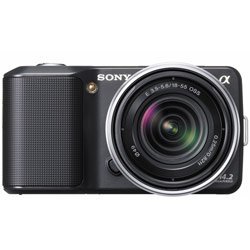 Sony Alpha NEX-3 Interchangeable Lens Digital Camera w 18-55mm Lens Black -14 2 Mpix
