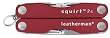 LEATHERMAN 80030003K MULTI TOOL, SQUIRT P4, RED, CLAM