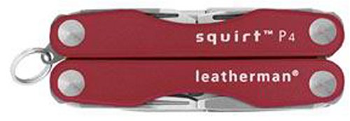 Leatherman Squirt P4-Pocket Multi-Tool, Inferno Red -80030003K