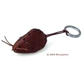 'Topo' - Mouse Italian Leather Key Chain