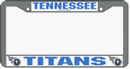 Tennessee Titans NFL Chrome License Plate Frame
