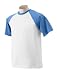 Jerzees 66M Adult 5.6 oz. 50/50 Cotton/Poly Color Block Raglan T-Shirt