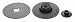 Milwaukee 49-36-3450 Backing Pad Kit 4-1/2-Inch