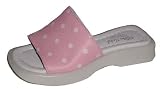 Girls leather Euro slide sandal, 2 colors, Amanda