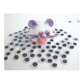 1 Sachet 20 yeux mobiles 10 mm.