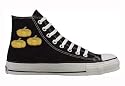 Chuck Taylor All Star Hi Top Custom with Pumpkin Patch