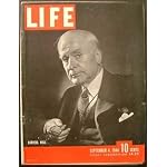 Life Magazine September 4, 1944 - Cover: Cordell Hull book cover