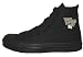 Converse Chuck Taylor All Star Hi Top Black Monochrome Wake Forest University Mascot Canvas