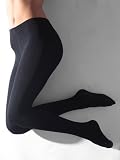 American Apparel Footed Plush Opaque Tight