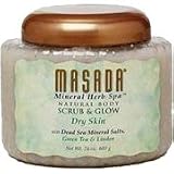 Dry Skin Mineral Body Scrub - Mineral Body Scrub & Glow, 24 oz., (Masada Marketing)