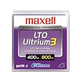 IMAGE OF Maxell Lto Ultrium 3 Tape Cartridge Native Transfer Rate 40-80mb Sec Native Capacity 400 Gb