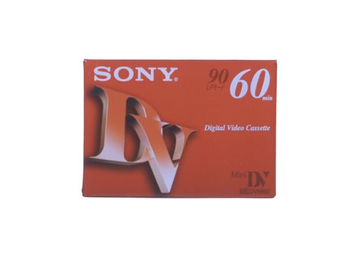 SONY DVM80R3 ミニDVカセット(ICメモリー無し)