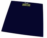 Escali B180SMB Glass Platform Bathroom Scale, Midnight Blue