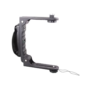 Studiohut Quick Flip Collapsable Flash Bracket for SLR cameras & Flashes