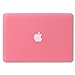 IBENZER Compatible with Old Version MacBook Air 13 Inch Case (2017-2010 Release), Models: A1466/A1369, Plastic Hard Shell Case with Keyboard & Screen Cover for Mac Air 13, Pink, A13PK+2