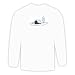 Long Sleeve T-shirt with tree, dwelling, cabin